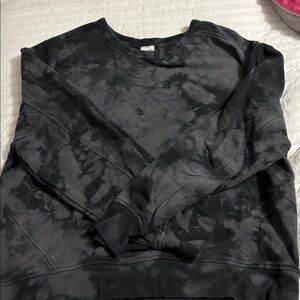 Gray Tie-Dye Sweatshirt